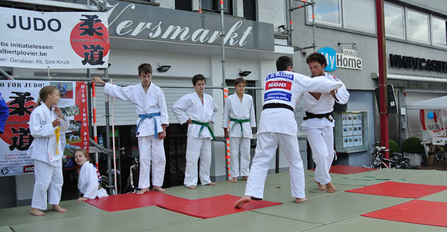 judo demonstratie
